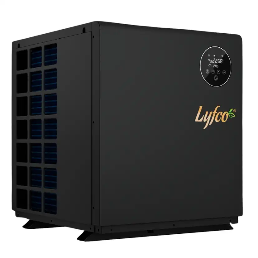Poolvärmepump Lyfco Vertikal Inverter 10kW Med WiFi-Styrning