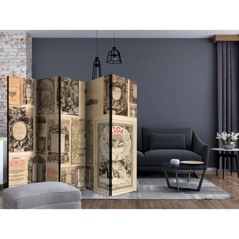 Rumsavdelare Arkiio Vintage Books II 225x172 cm