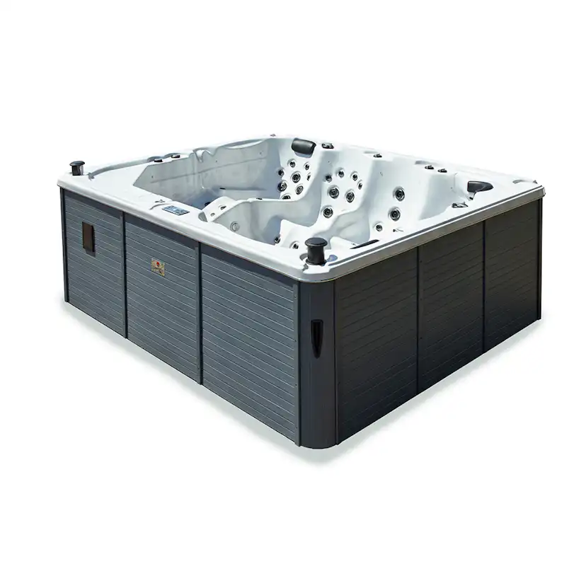 Utespa DenForm President Size 73 Jets Spabad för 8 Personer