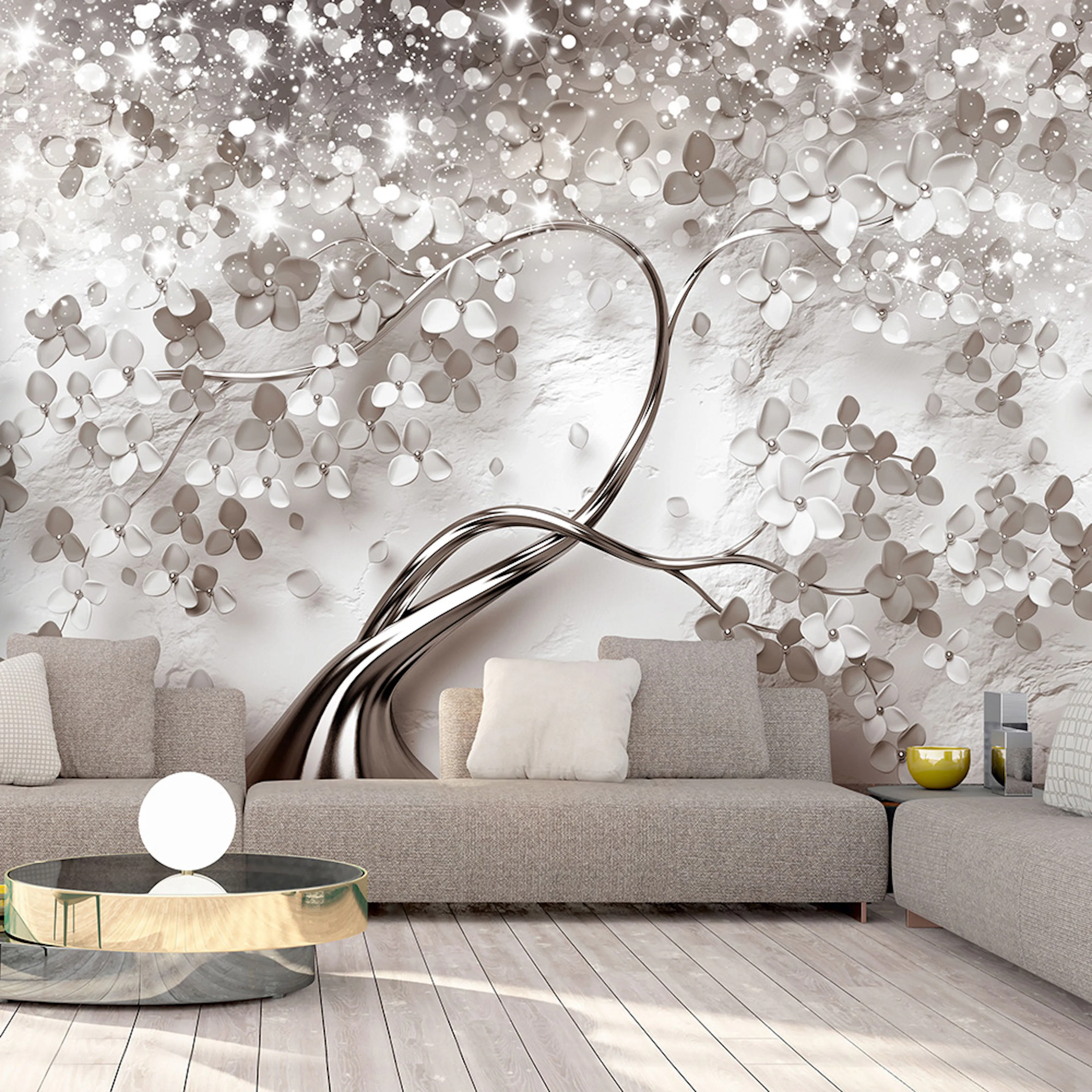 Fototapet Arkiio Star Tree Självhäftande