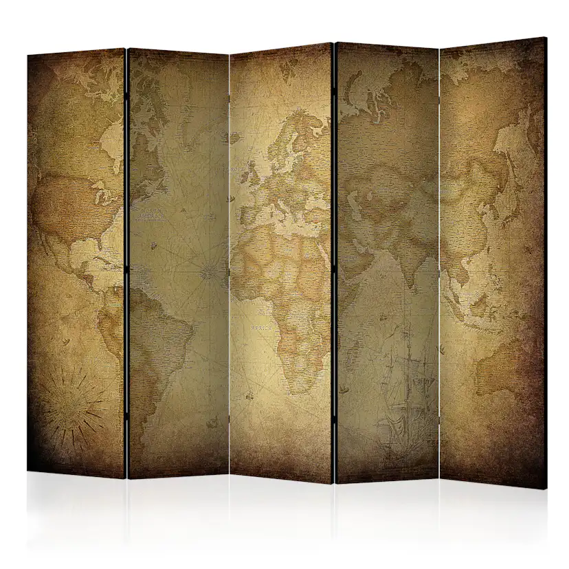 Rumsavdelare Arkiio Old Map II 225x172 cm