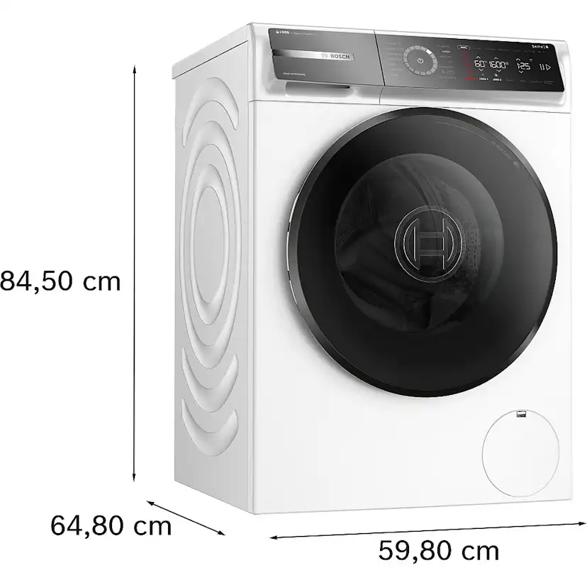 Tvättmaskin Bosch WGB256A1SN Serie 8