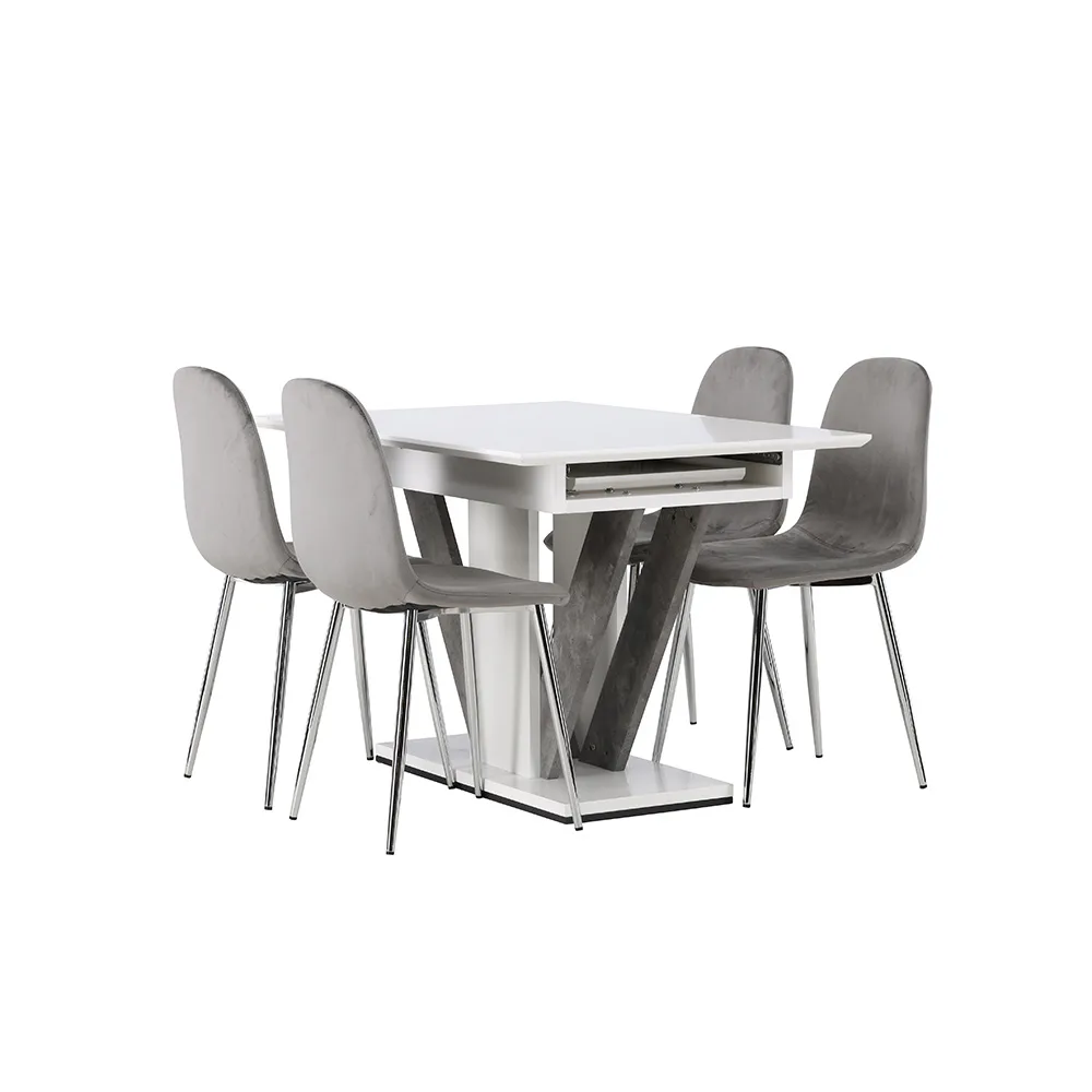 Matgrupp Venture Home Disa med 4 Eva Stolar
