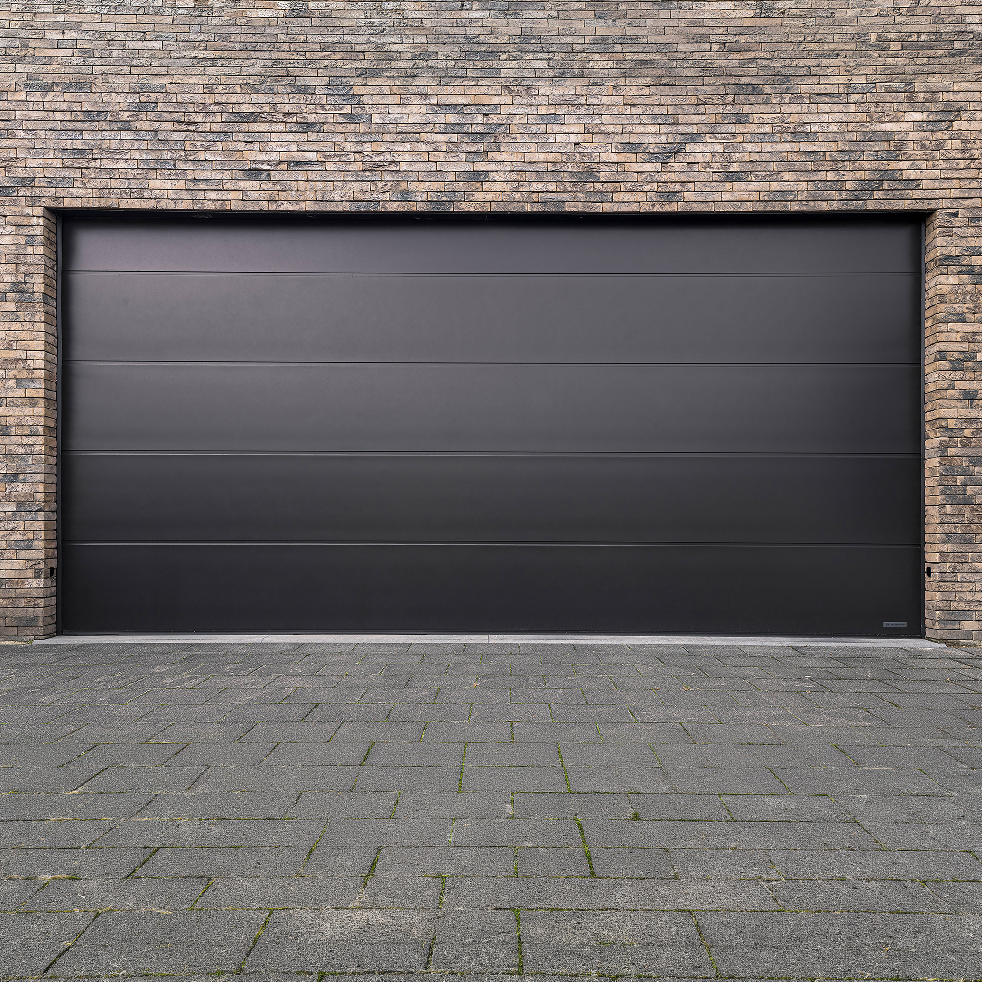 Garageport Nordic Home 300 x 212 cm Svart