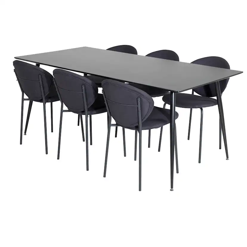 Matgrupp Venture Home Silvia med 6 Valor Stolar