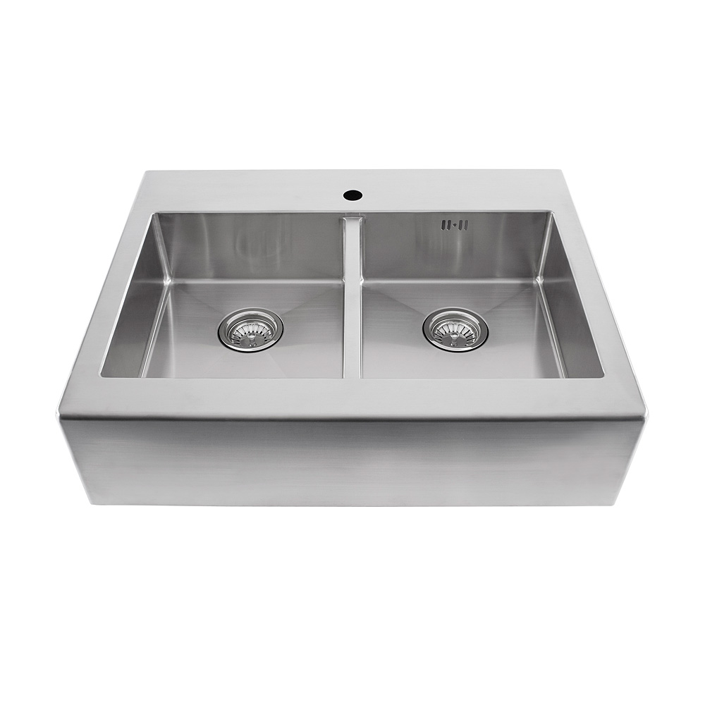 Diskho Nordic Tech Radius Solid 800 Rostfri Stål Diskho Kök 80cm