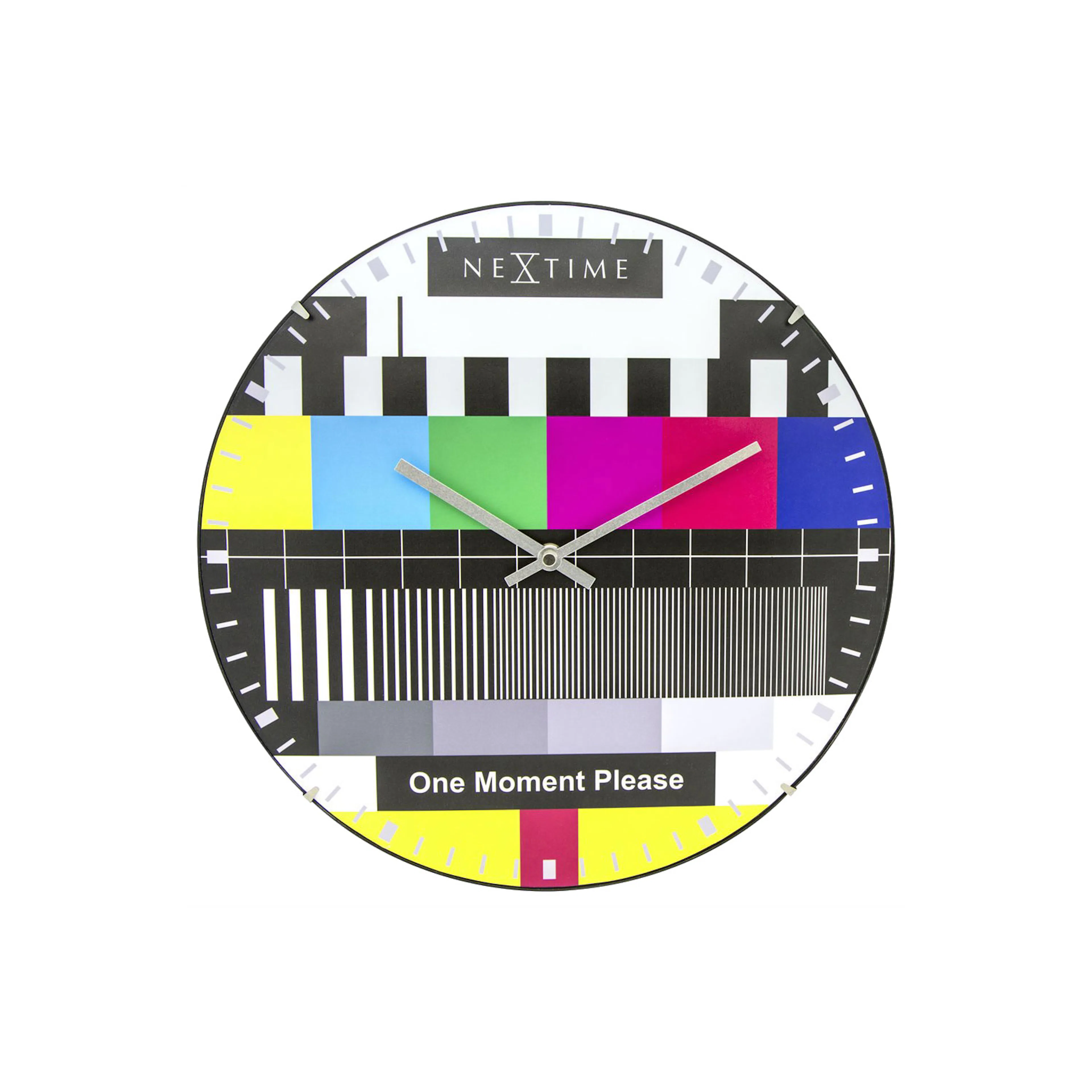 Väggklocka NeXtime Testpage Dome