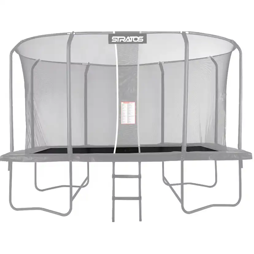 Matta Stratos till Rektangulär Studsmatta 277x477 cm Premium Black Line