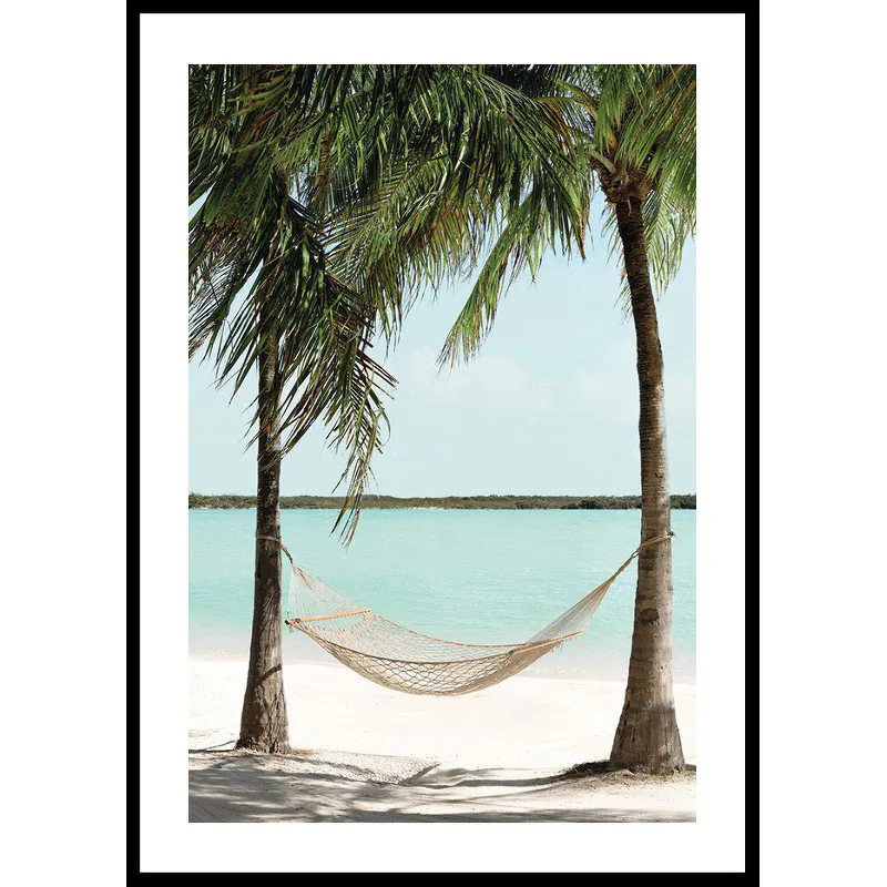 Poster Gallerix Tropical Oasis Hammock