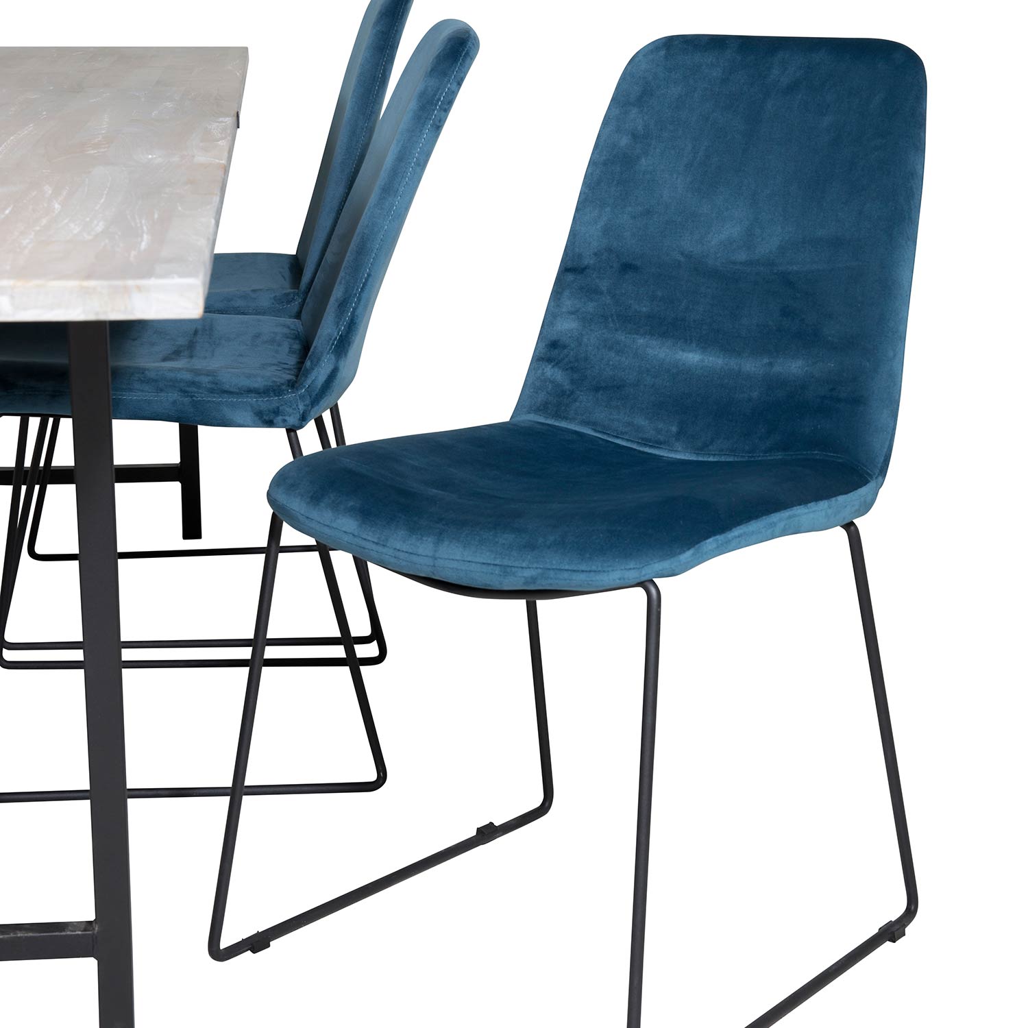 Matgrupp Venture Home Jenni med 6 Muscot Stolar