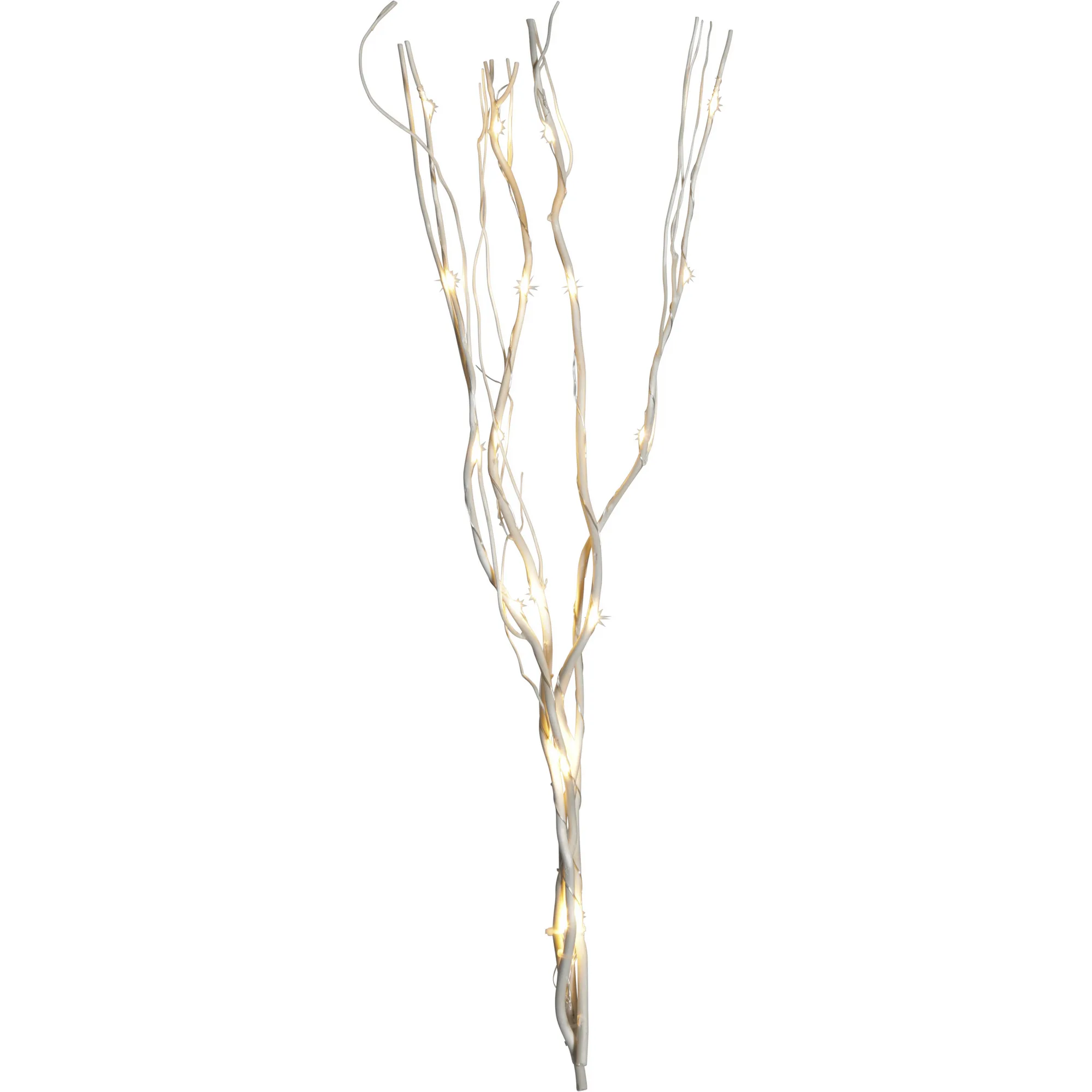 Dekorationskvist Star Trading Willow Dew Drop 24 LED Natur