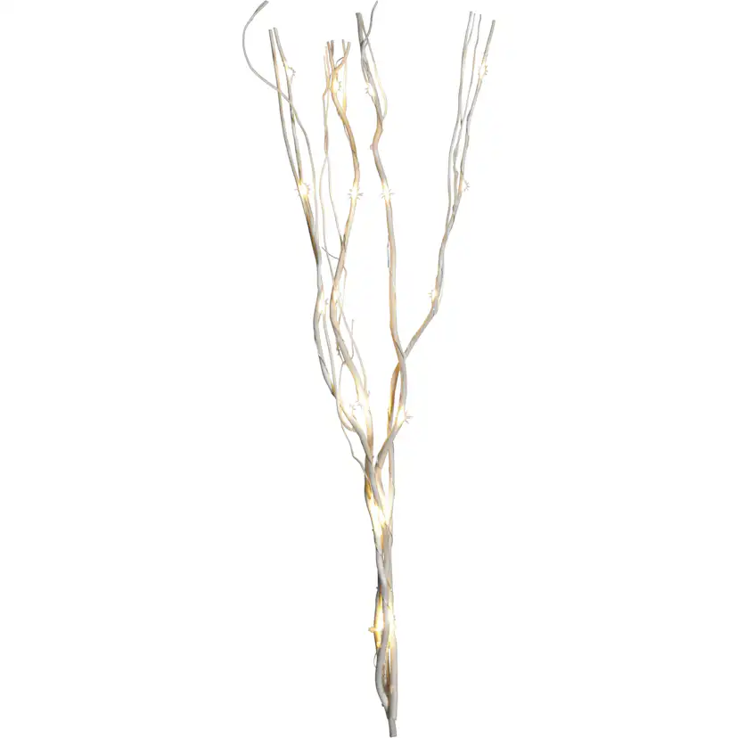 Dekorationskvist Star Trading Willow Dew Drop 24 LED