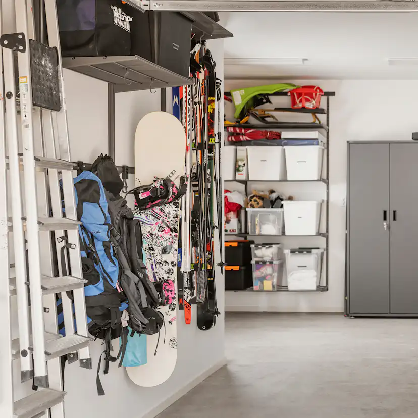 Hobbyförvaring Elfa Ready Solution 2 Garage+ B: 1248 mm