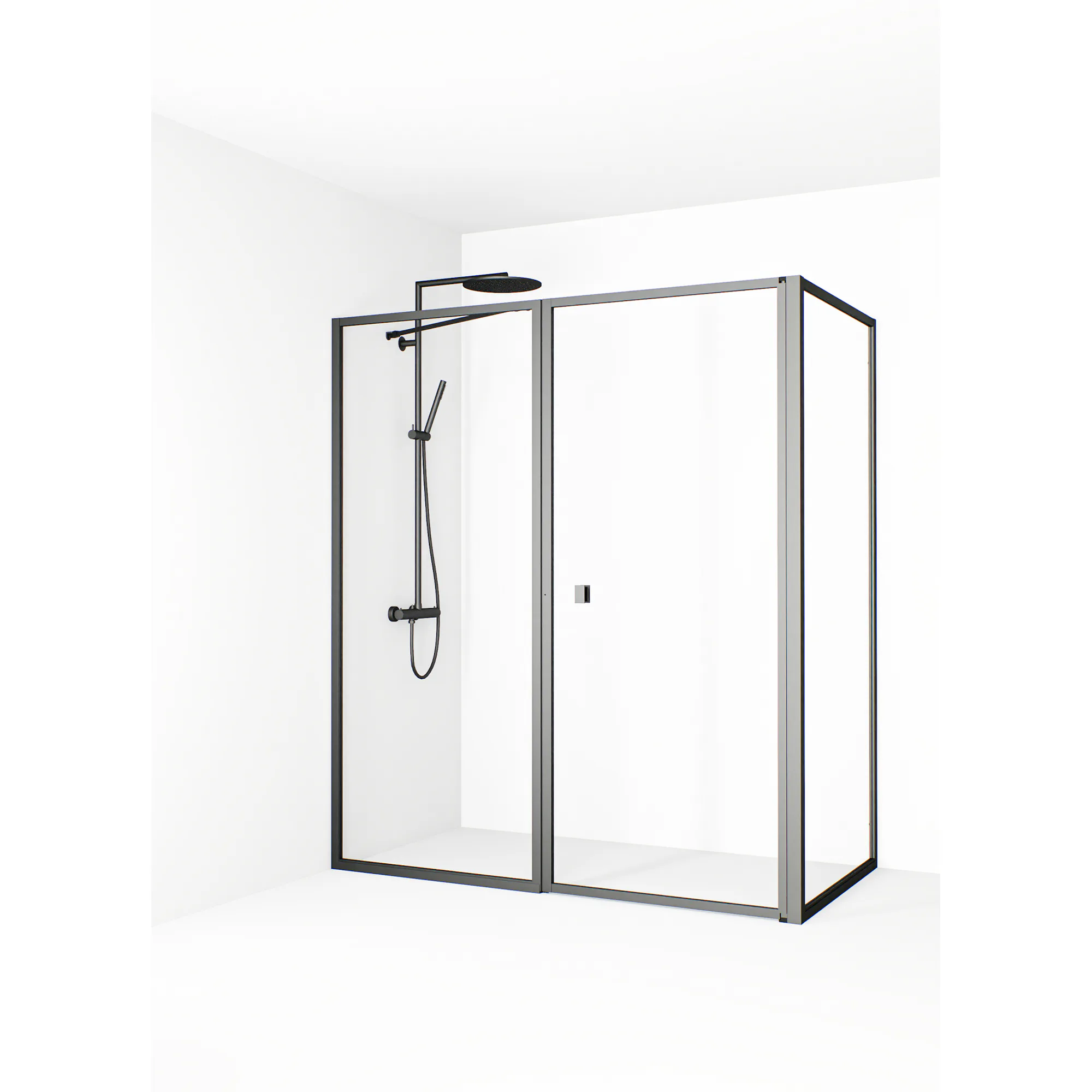 Duschhörn Macro Design Empire L Klarglas