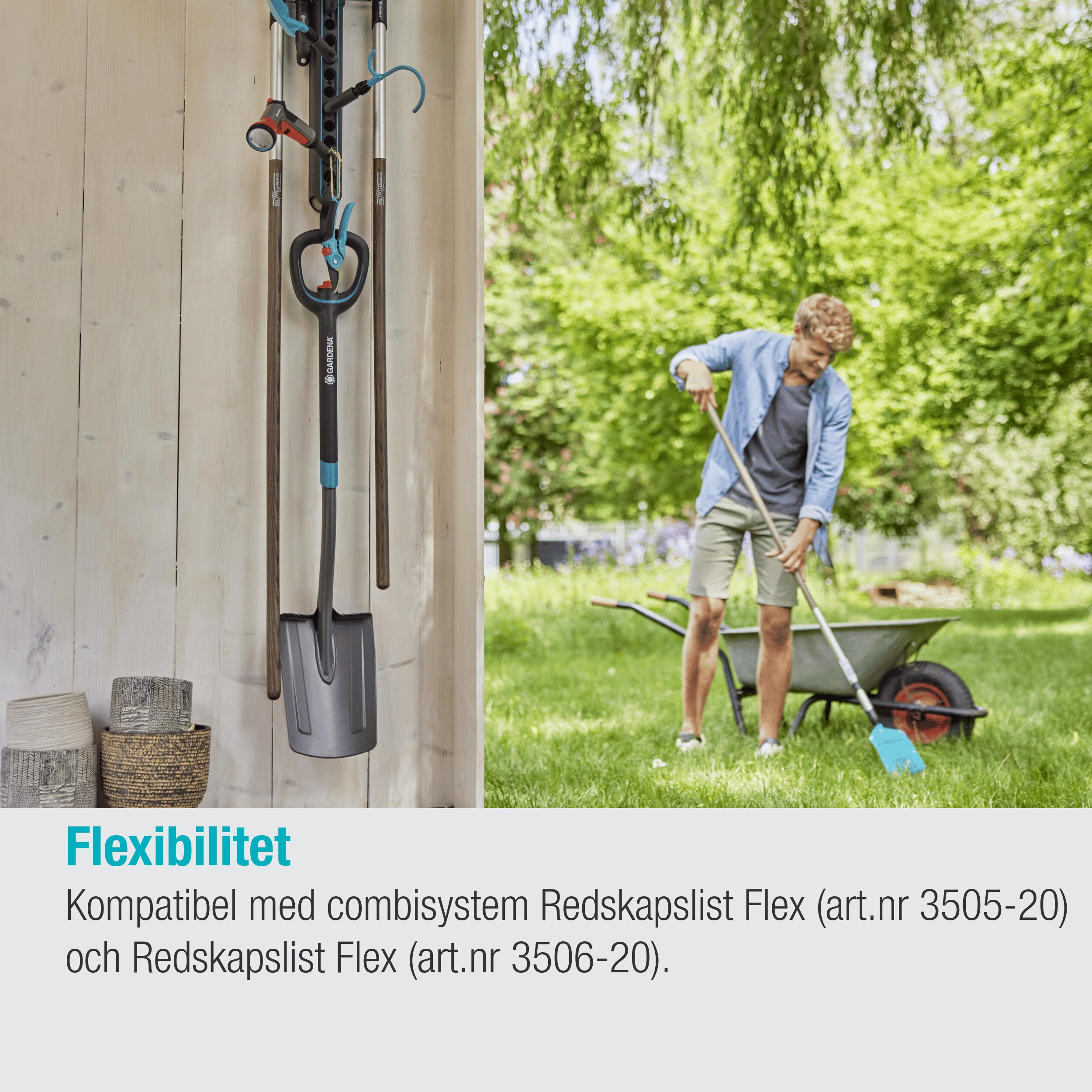 Redskapshållare Gardena Flex