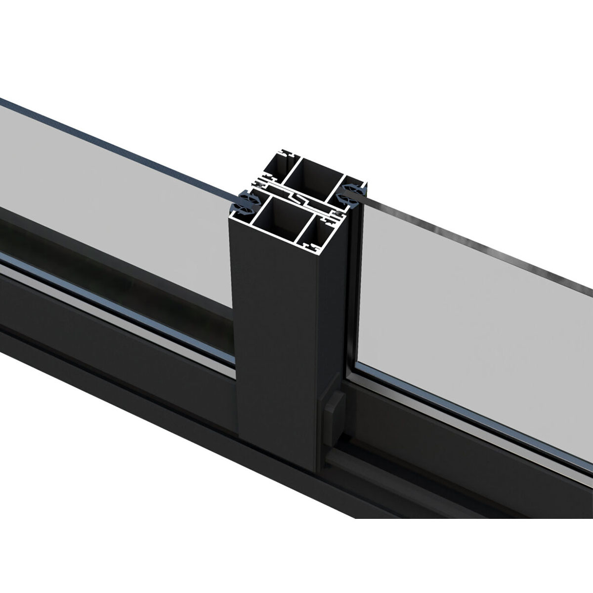Ines 11,1 m2 Slide NO Obehandlad med Slide 1-lagers glas