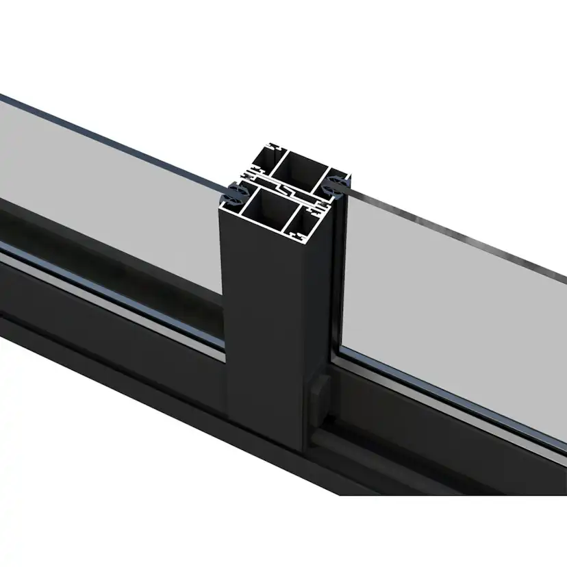Ines 11,1 m2 Slide NO Obehandlad med Slide 1-lagers glas