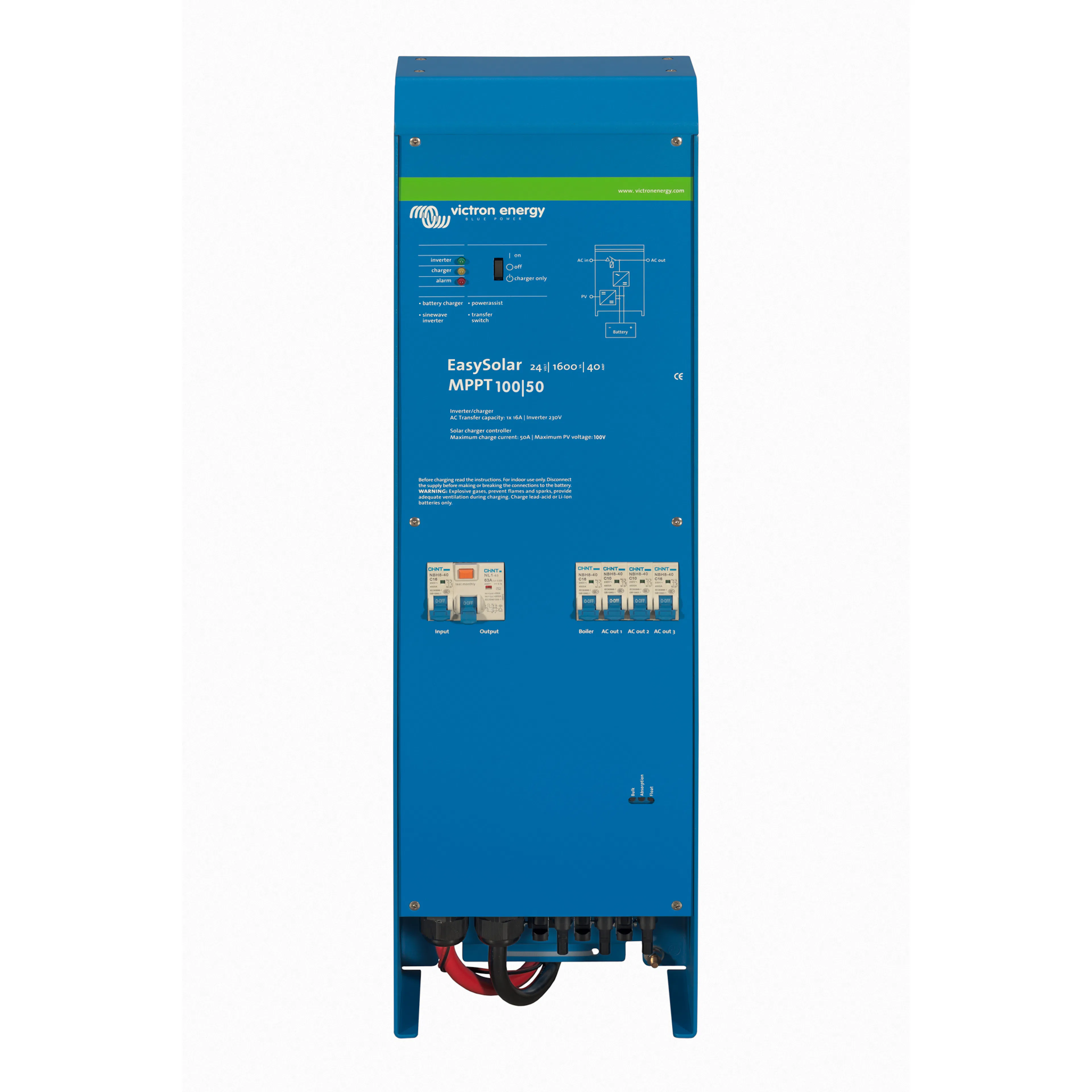 Laddare/inverter/MPPT Victron EasySolar 24/1600/40-16 230V 1 24/1600/40-16