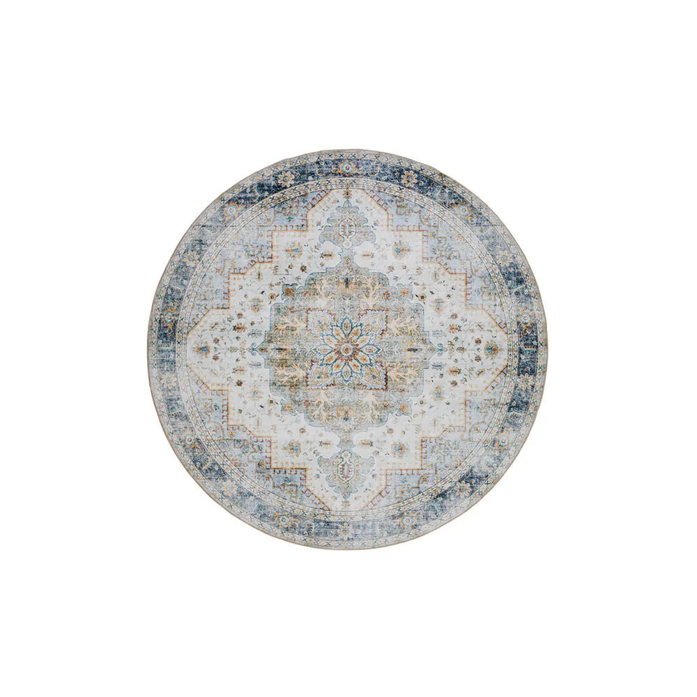 Flatvävd KM Carpets Tarfaya Kerman Rund