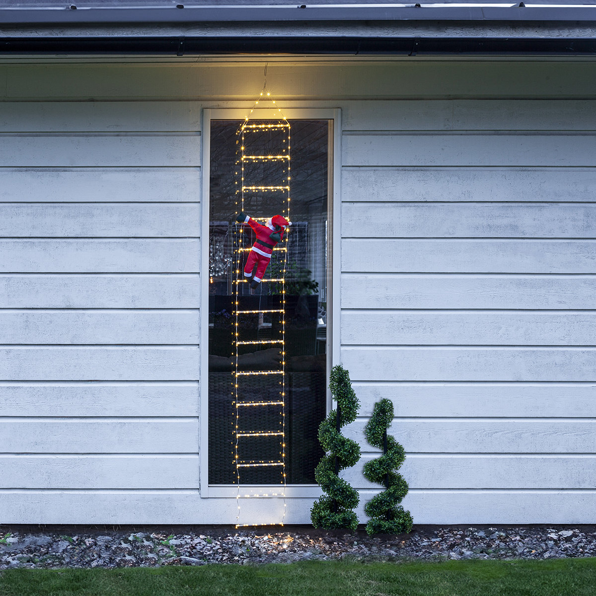 Juldekoration Star Trading Stege med Tome LED