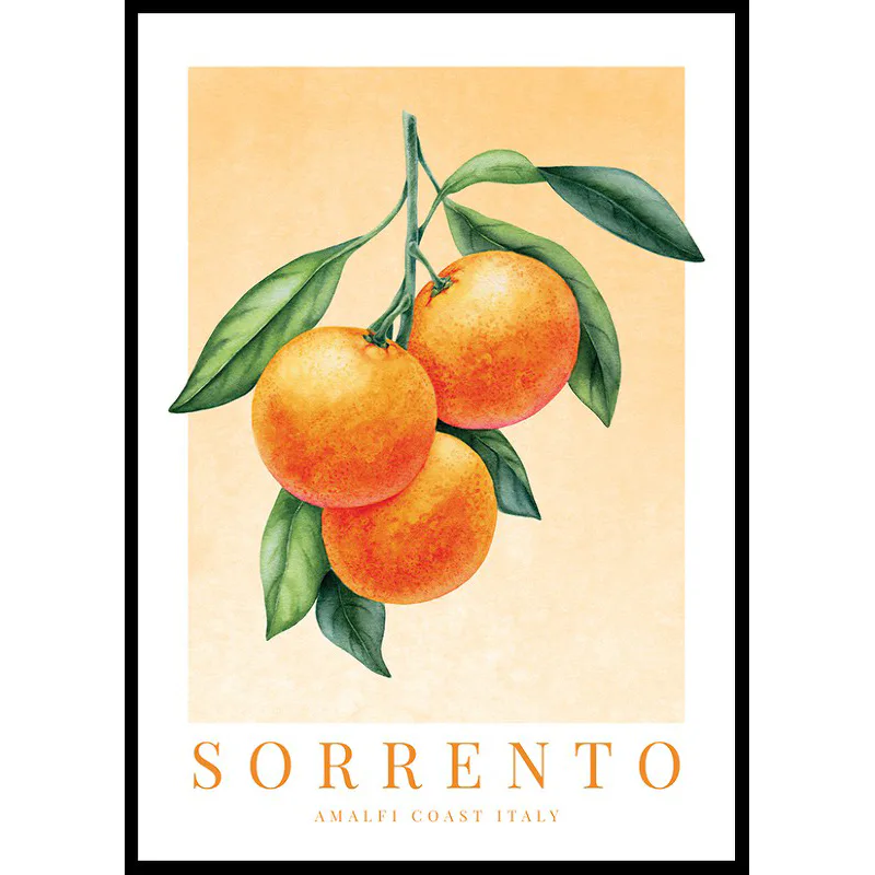 Sorrento Amalfi Oranges 70x100 70x100 cm
