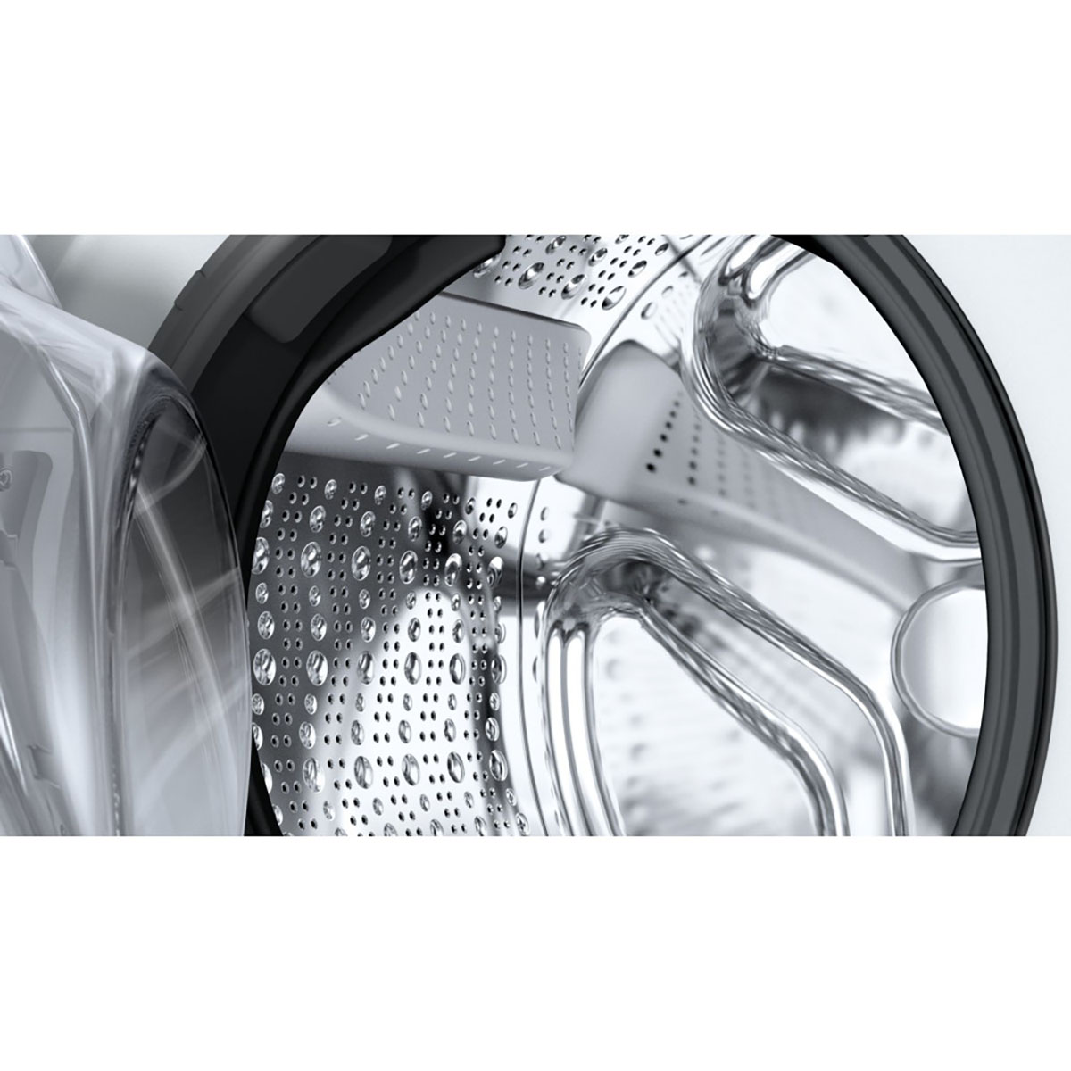 Frontmatad Tvättmaskin Siemens WG44G2ZPDN iQ500 med Kolborstfri Motor