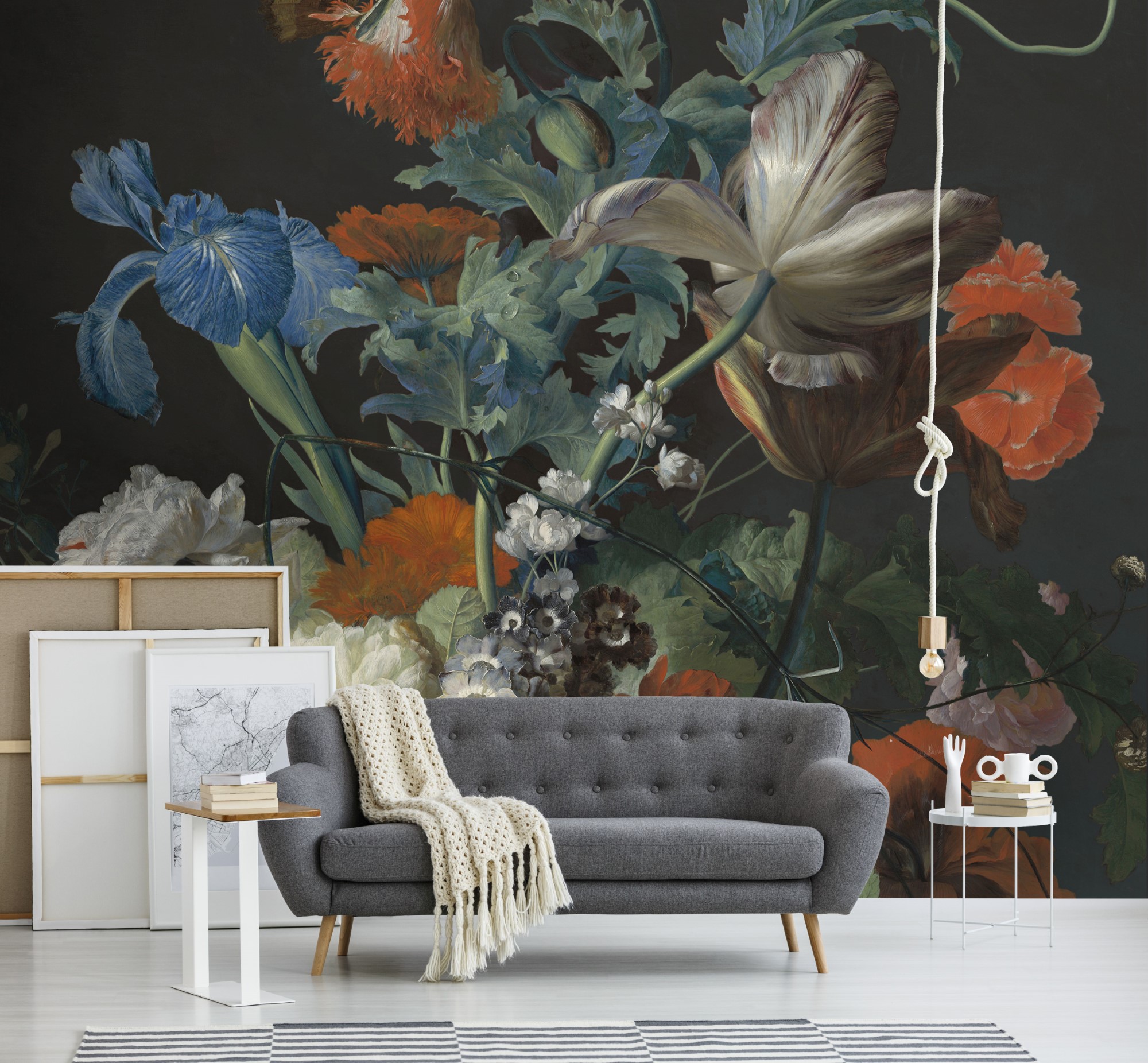 Fototapet Art For The Home Rhonda Blommor 280x300 cm