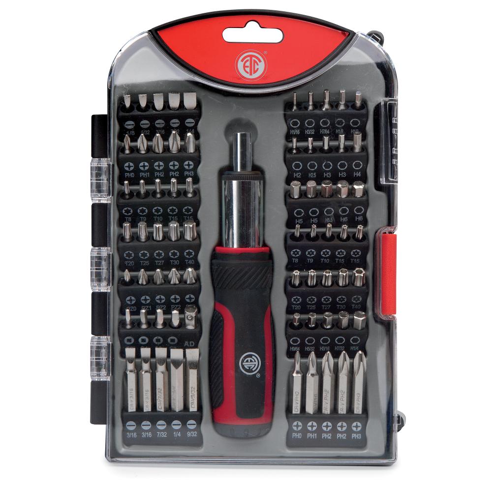 Bitssats M Spärrhandtag 71del Etc