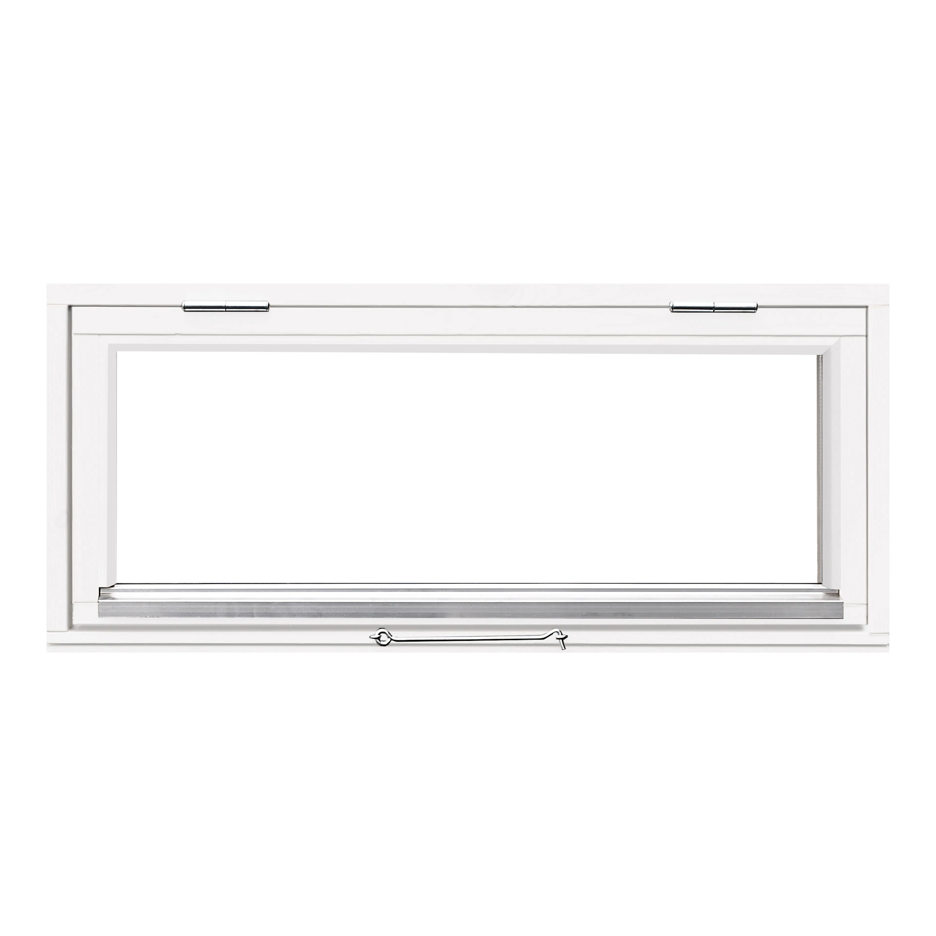 Fönster Landskap 90x40 cm Öppningsbart Vitmålat