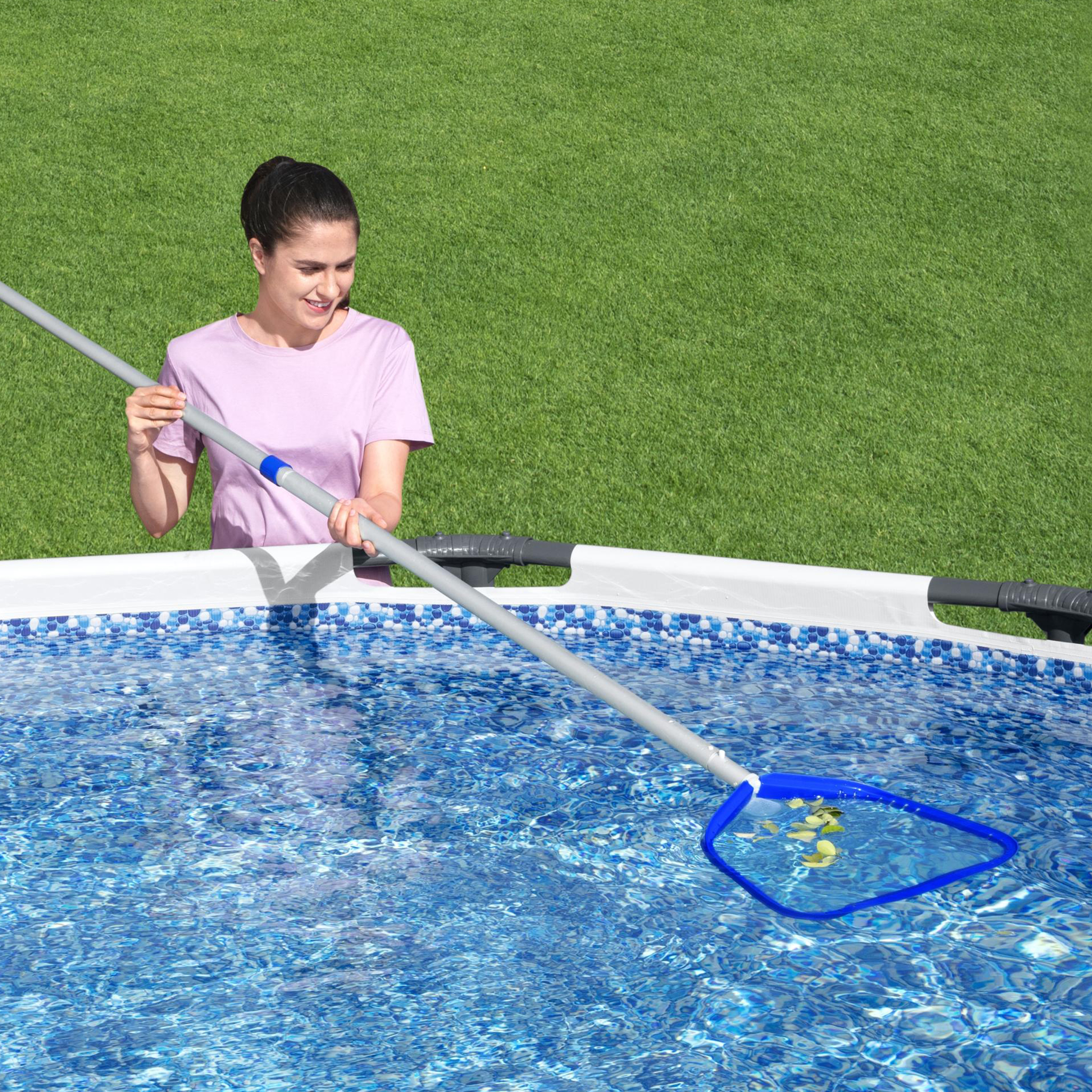 Poolhåv Bestway Flowclear Aquascoop Deluxe Håv Exkl Skaft
