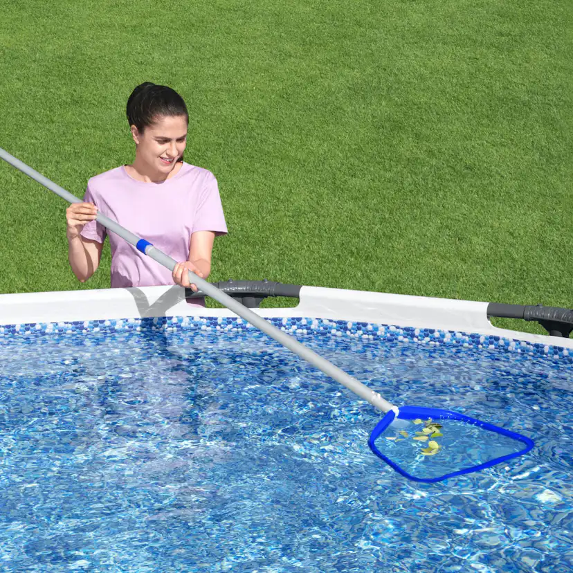 Poolhåv Bestway Flowclear Aquascoop Deluxe Håv Exkl Skaft