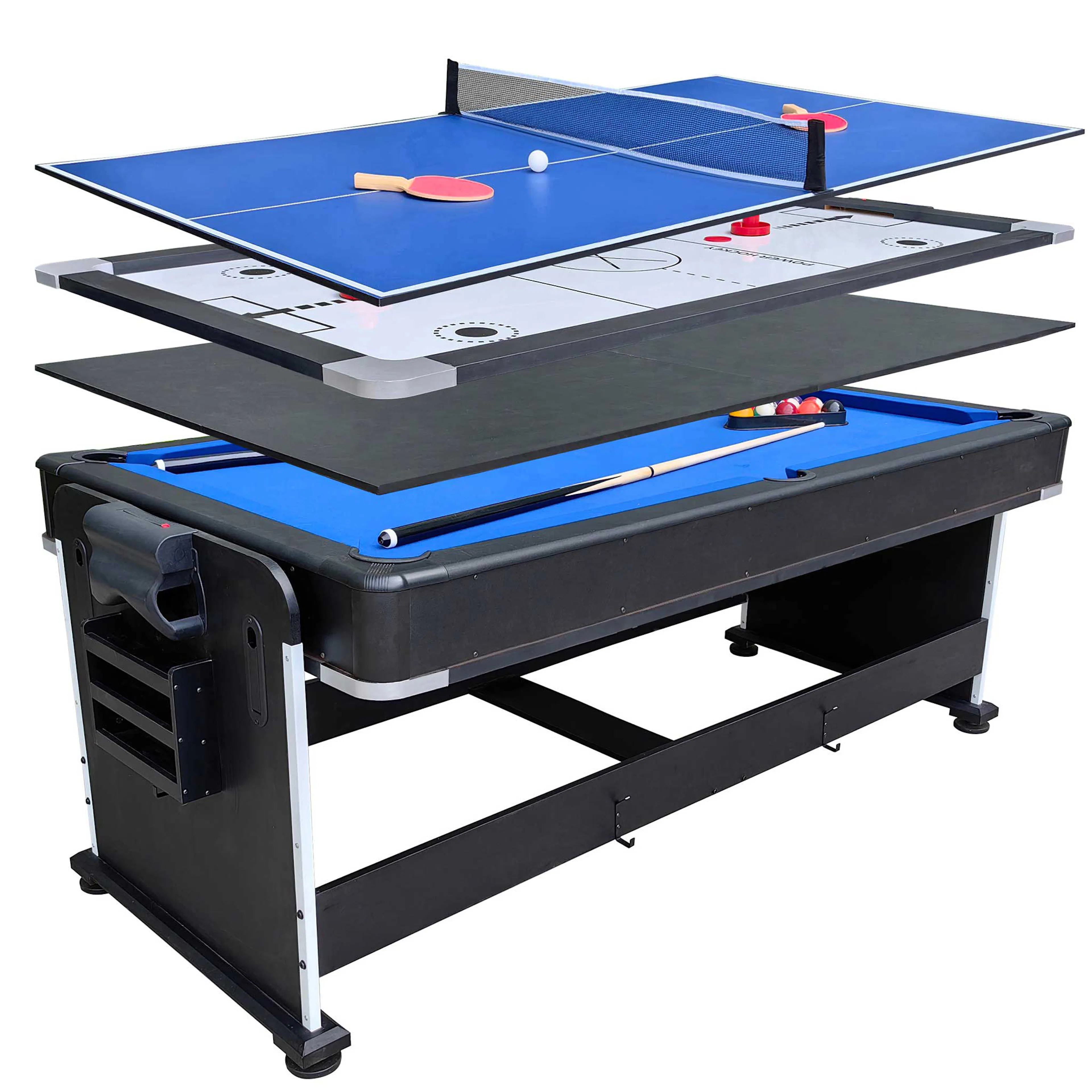 Biljardbord Blackwood 7' 4-IN-1