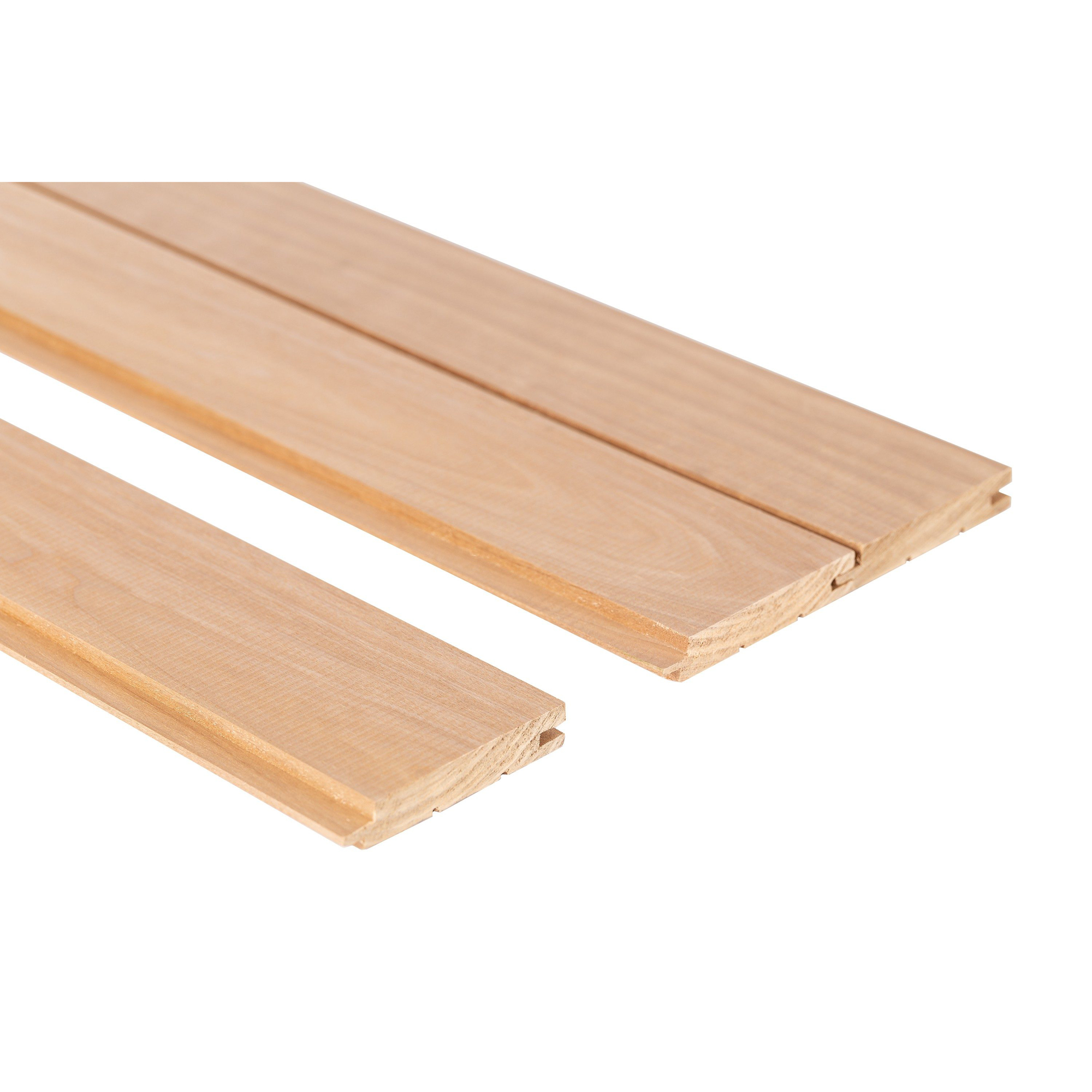 Bastupanel Sauna Sweden Termo Asp STS4 15x90x2400 mm Längd: 2400 mm