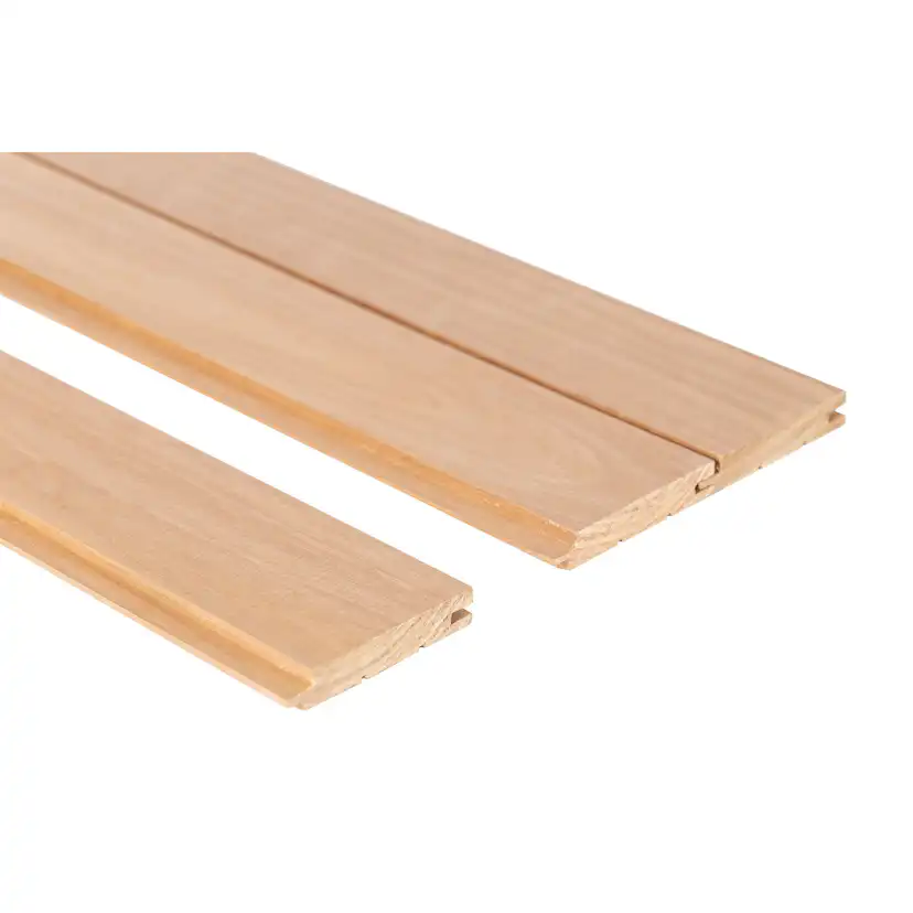 Bastupanel Sauna Sweden Termo Asp STS4 15x90x2400 mm Längd: 2400 mm