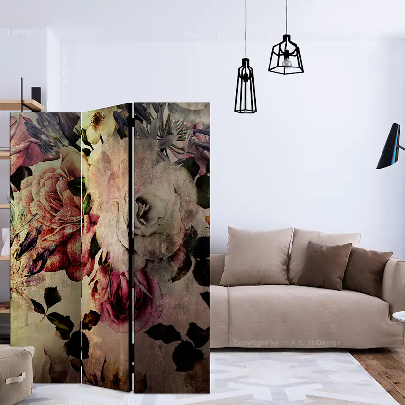 Rumsavdelare Arkiio Nostalgia Flowers 135x172 cm