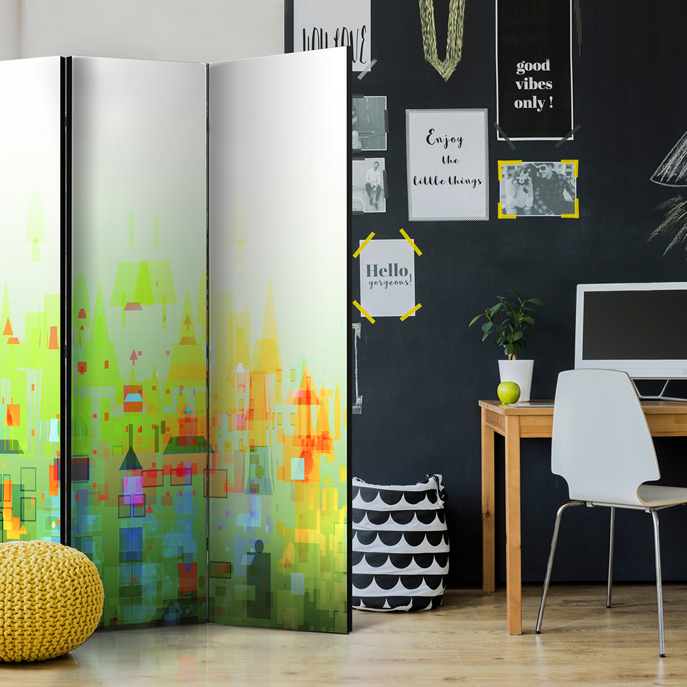 Rumsavdelare Arkiio Abstract City 135x172 cm