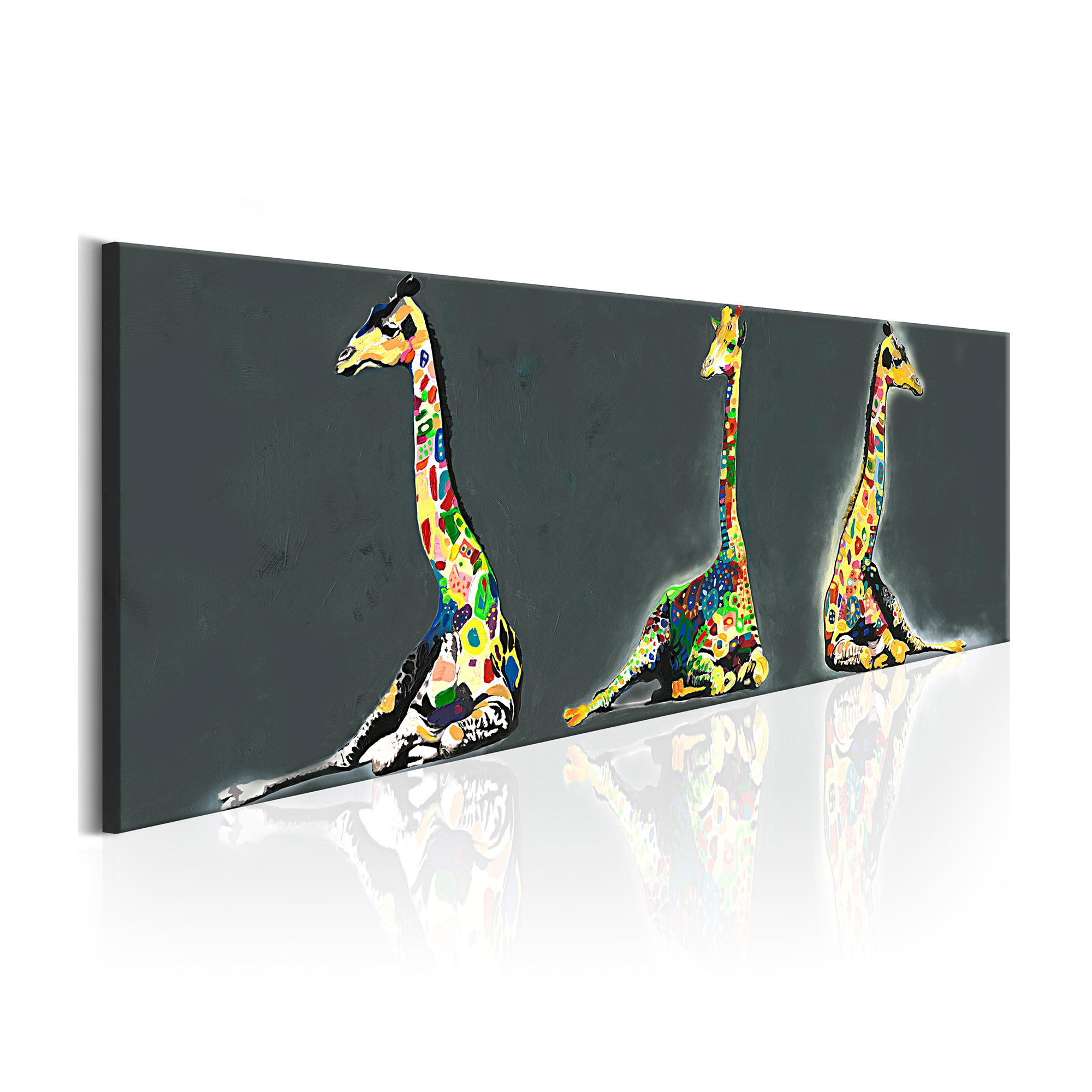Tavla Arkiio Colourful Giraffes
