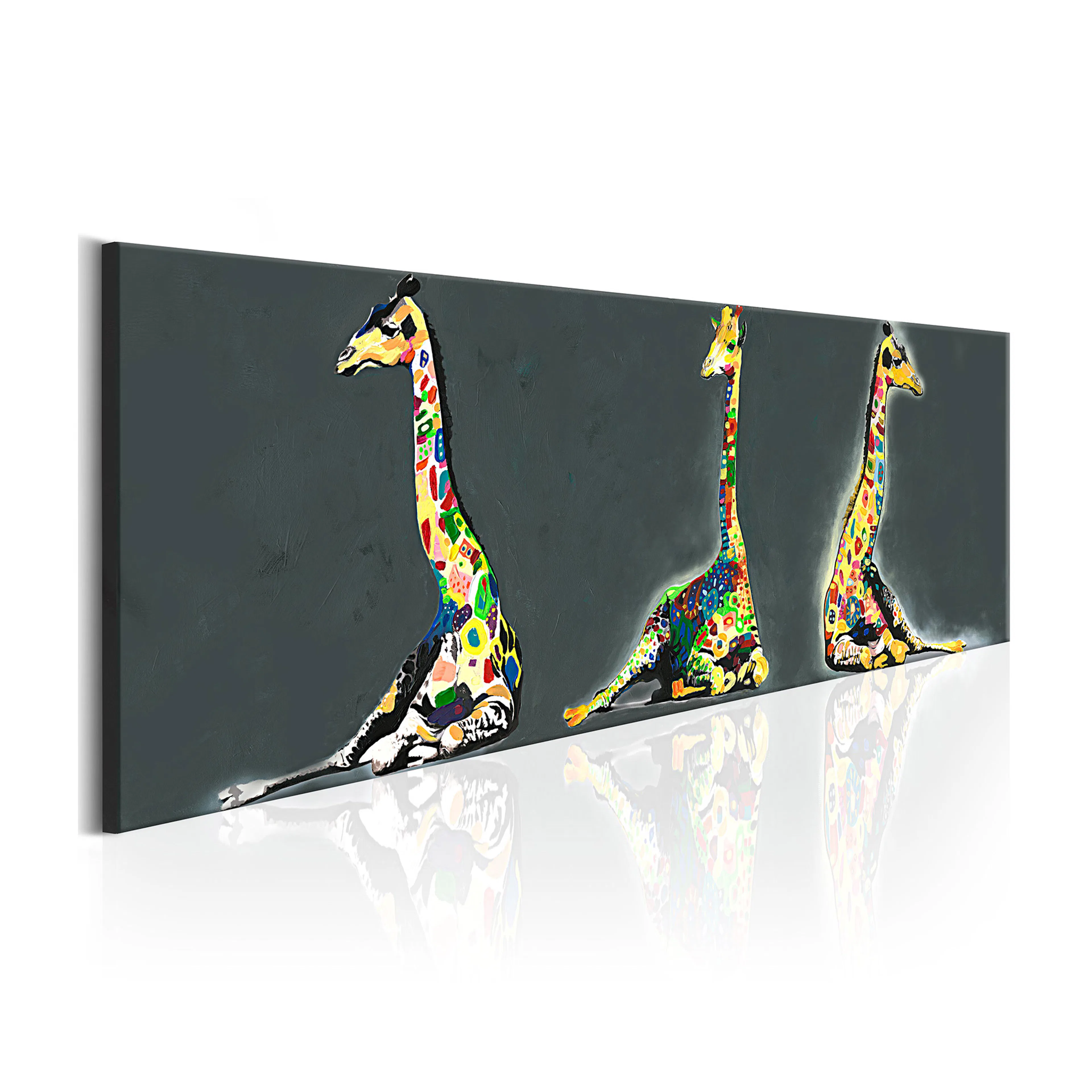 Tavla Arkiio Colourful Giraffes