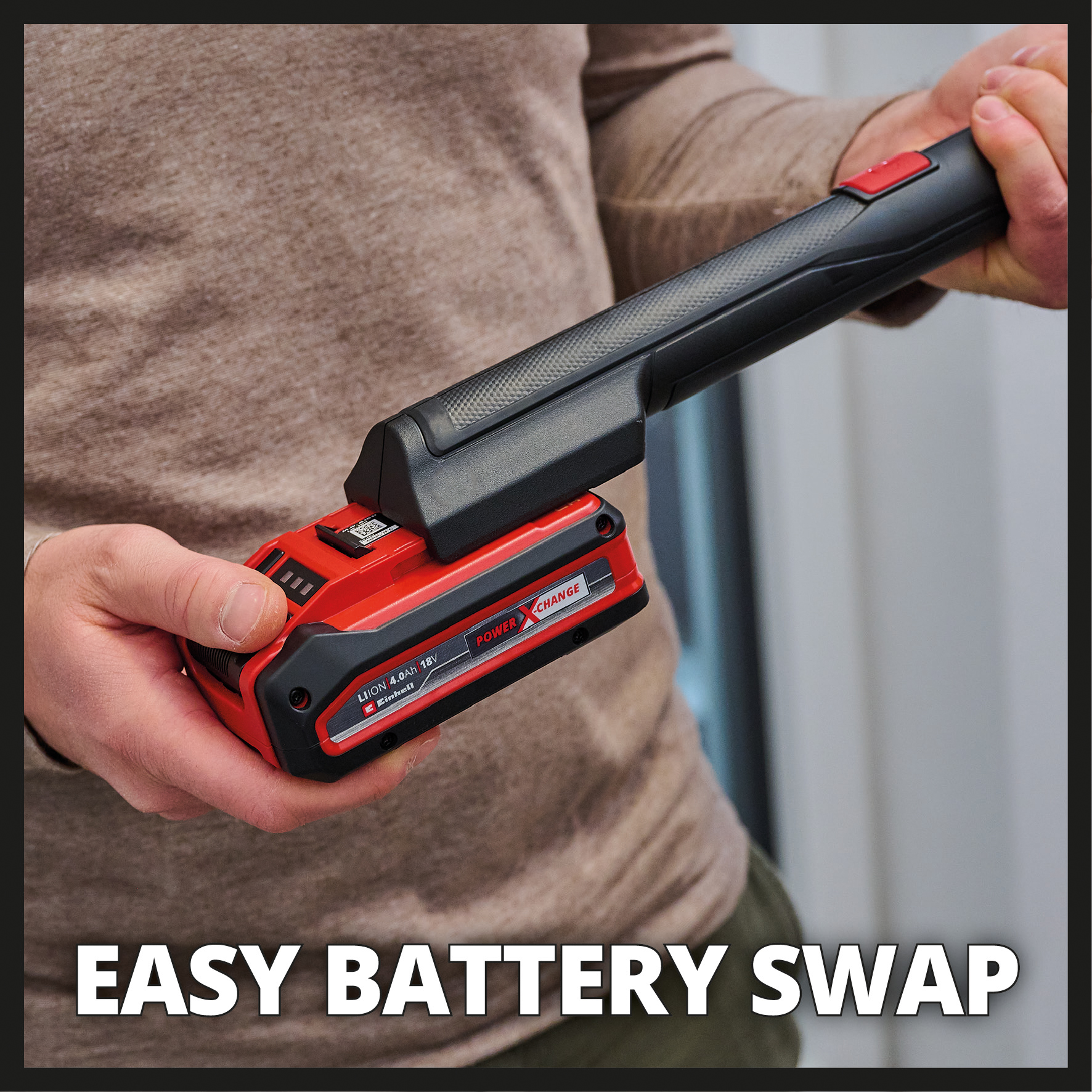 Teleskopset Einhell till Fönsterputs BRILLIANTO