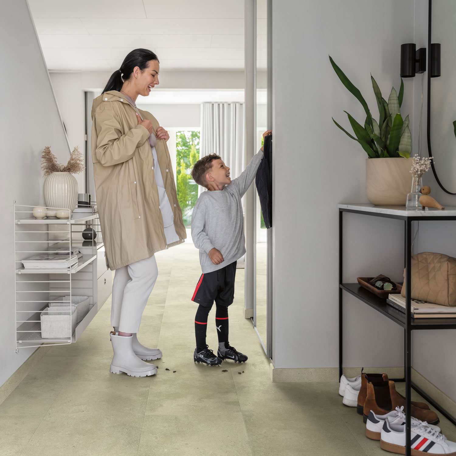 Vinylgolv Pergo Isefjord Pad Pro Beige Gritty Stone
