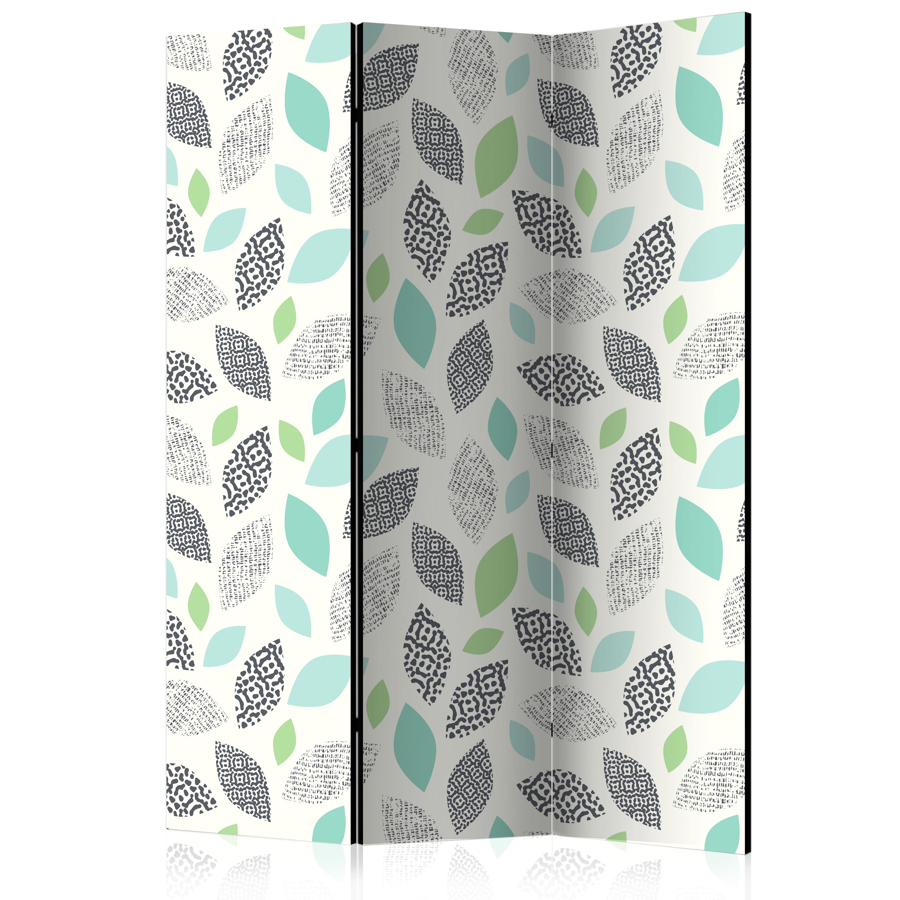 Rumsavdelare Arkiio Patterned Leaves 135x172 cm