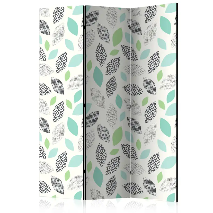 Rumsavdelare Arkiio Patterned Leaves 135x172 cm