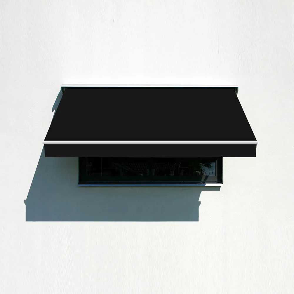 Fönstermarkis Dittsolskydd Nordic Light DA32 Svart