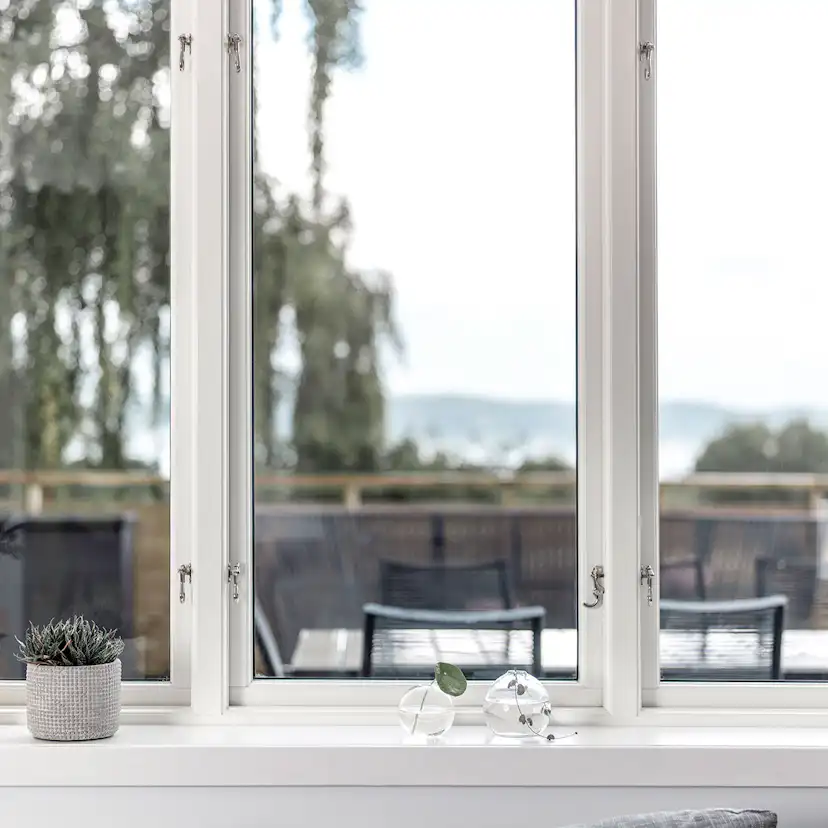 Sidohängt Fönster Elitfönster MF Duo 2-Glas Trä 3-Luft