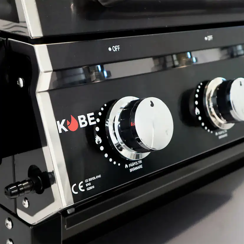 Gasolgrill Kobe Premium 6+1 PRE Svart