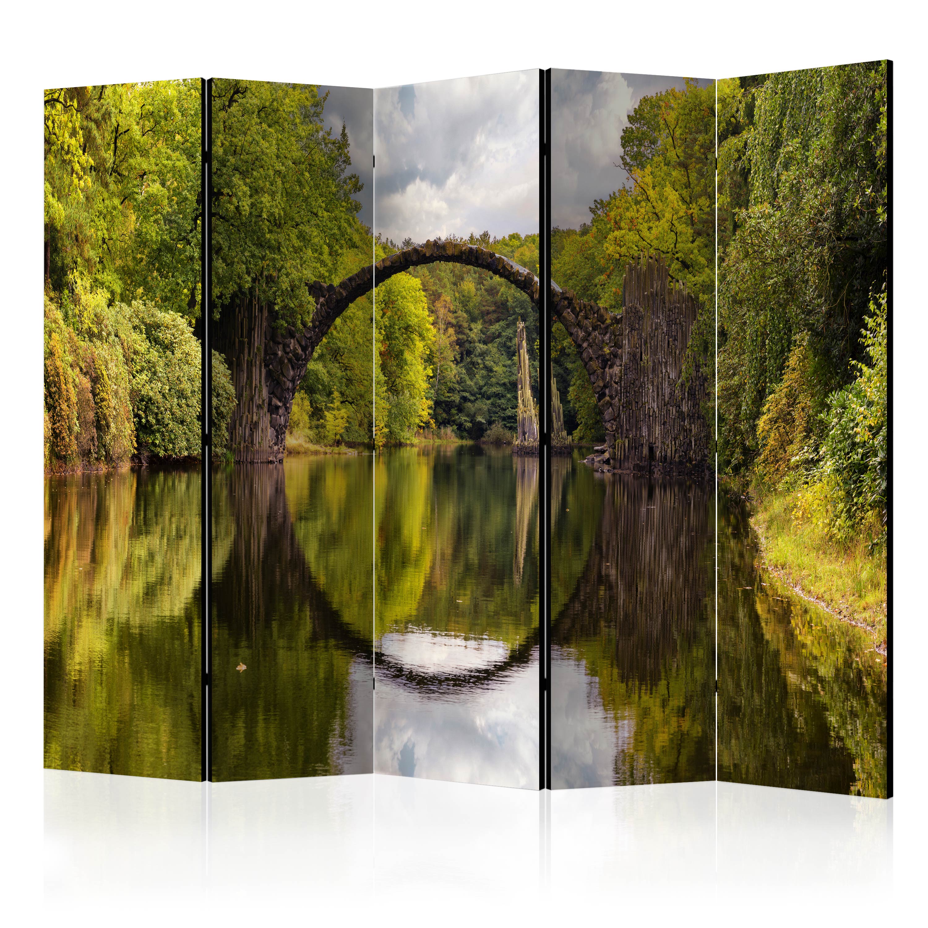 Rumsavdelare Arkiio Devil's Bridge in Kromlau Germany II 225x172 cm