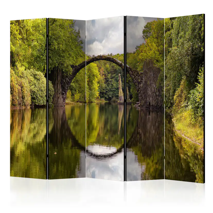Rumsavdelare Arkiio Devil's Bridge in Kromlau Germany II 225x172 cm