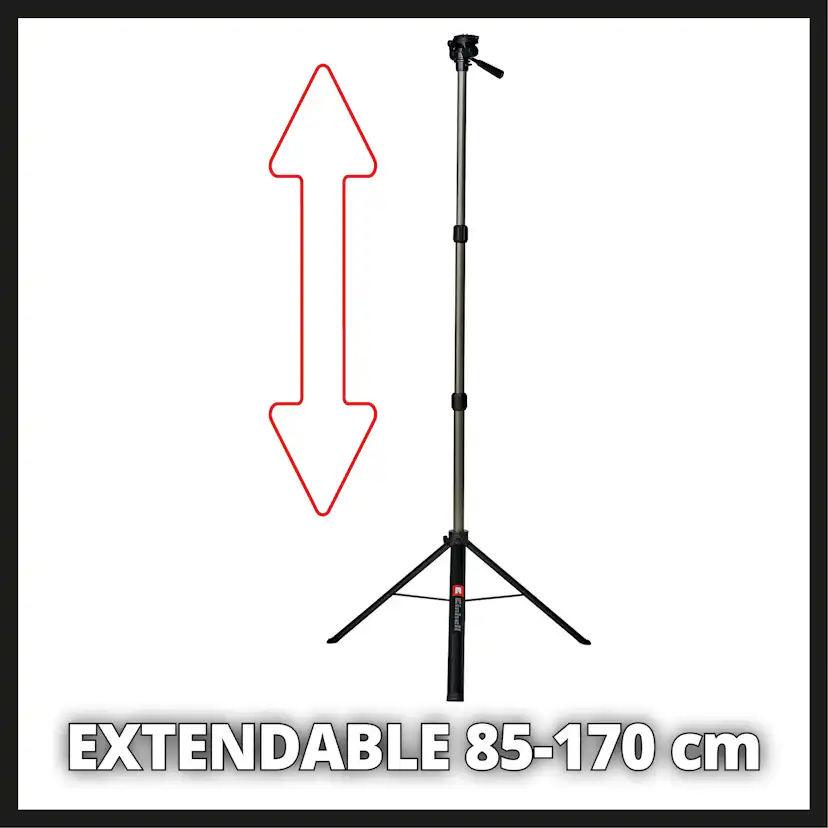 Pallbock Einhell Tripod 85 - 170 cm
