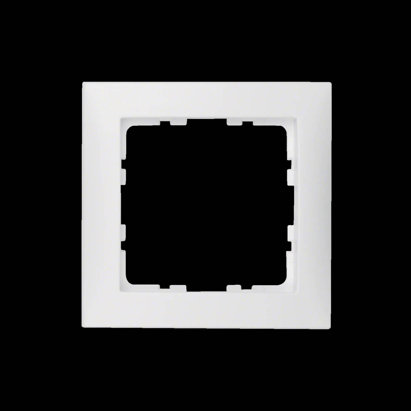 Kombinationsram Hager 1-fack i Plast S.1