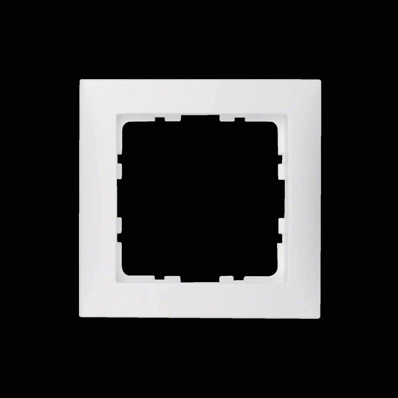 Kombinationsram Hager 1-fack i Plast S.1